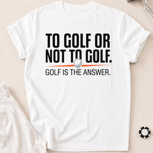 To Golf Or Not To Golf