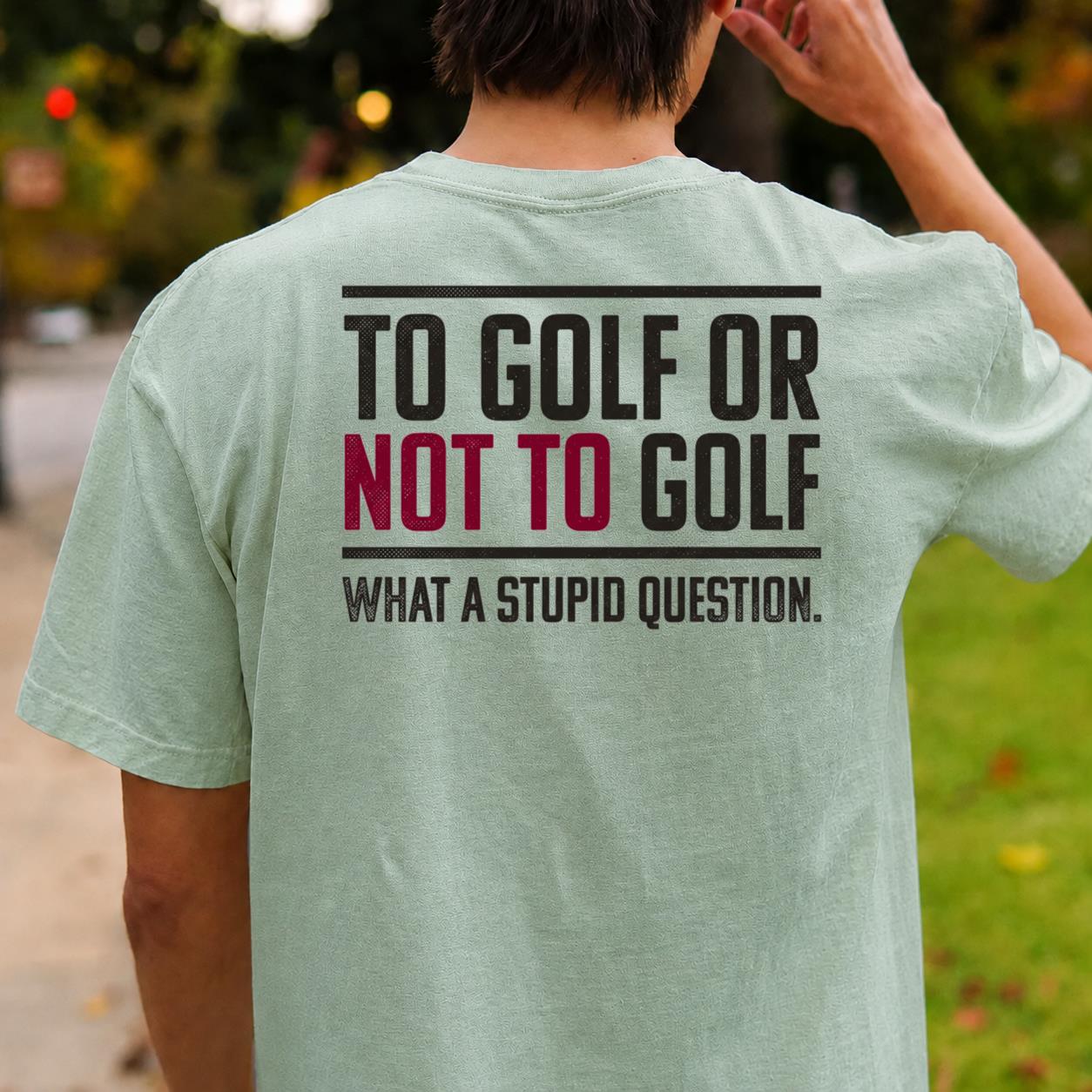 To Golf Or Not To Golf V2