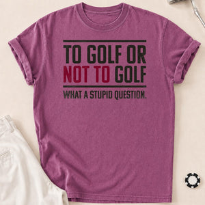 To Golf Or Not To Golf V2