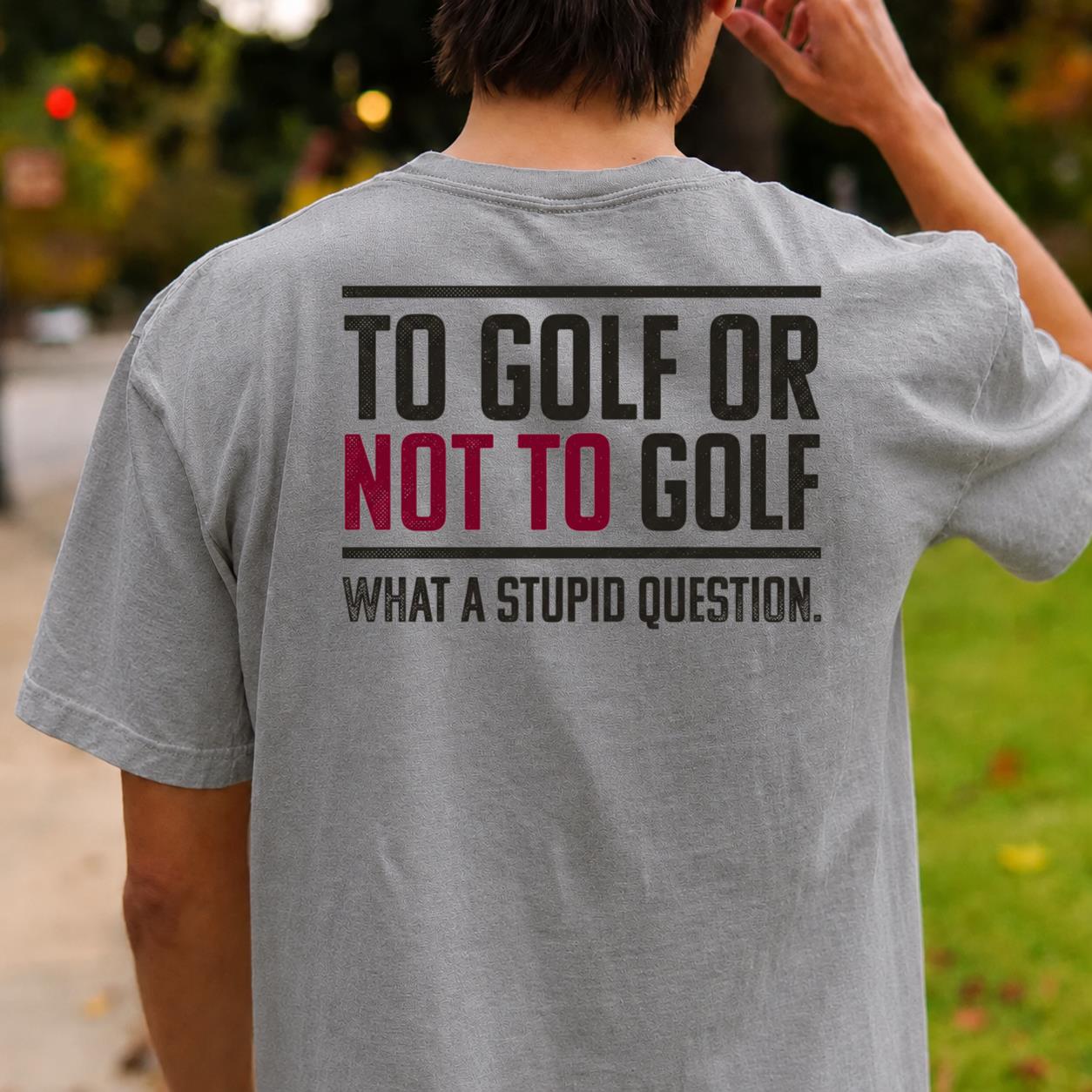 To Golf Or Not To Golf V2