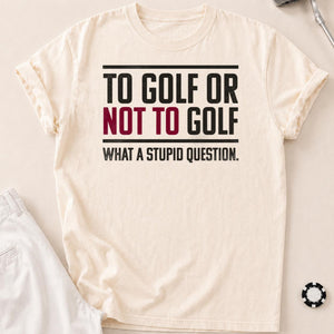To Golf Or Not To Golf V2