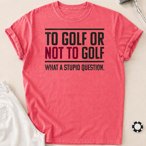 To Golf Or Not To Golf V2