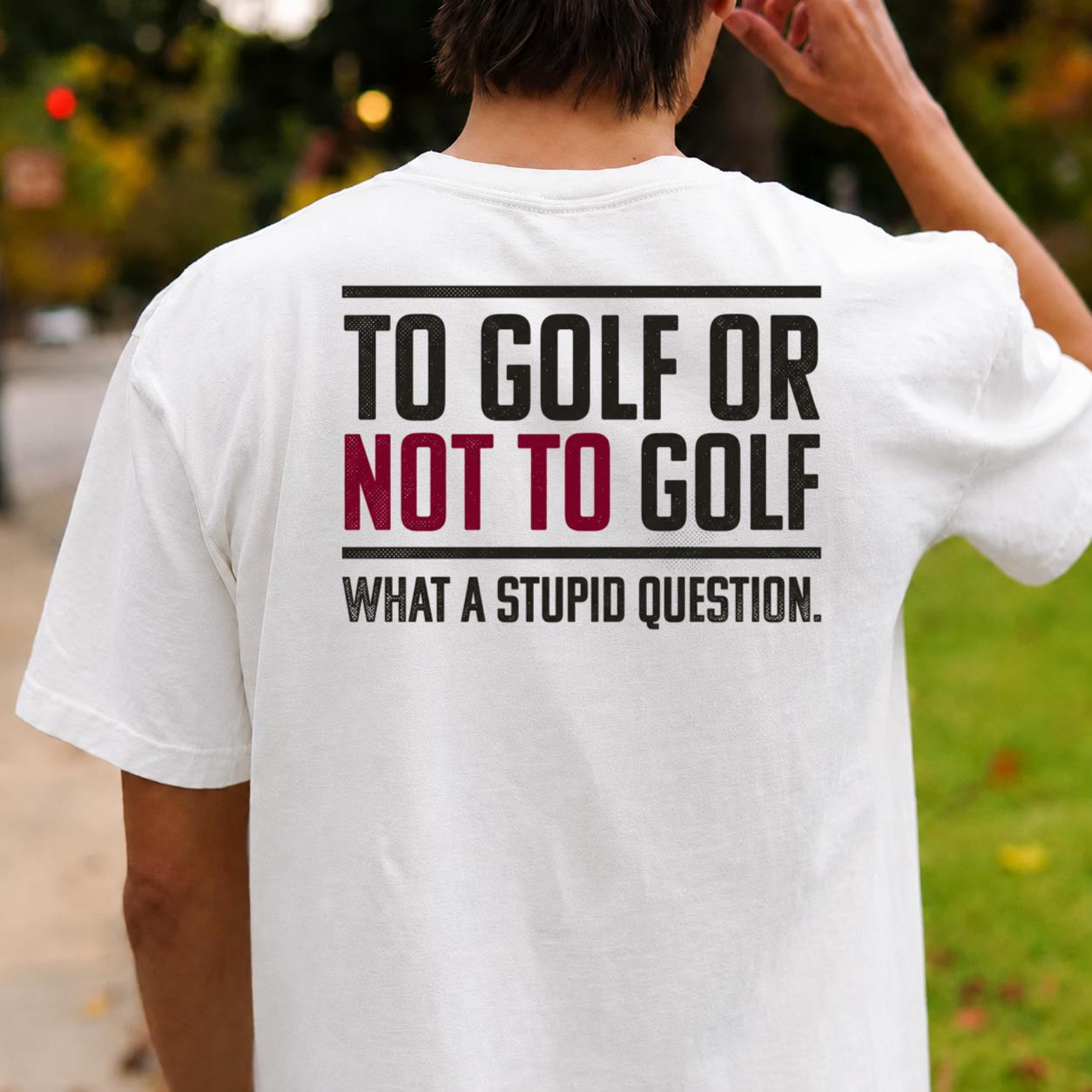 To Golf Or Not To Golf V2