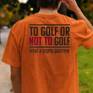 To Golf Or Not To Golf V2
