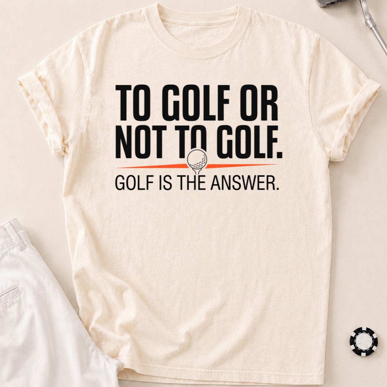 To Golf Or Not To Golf