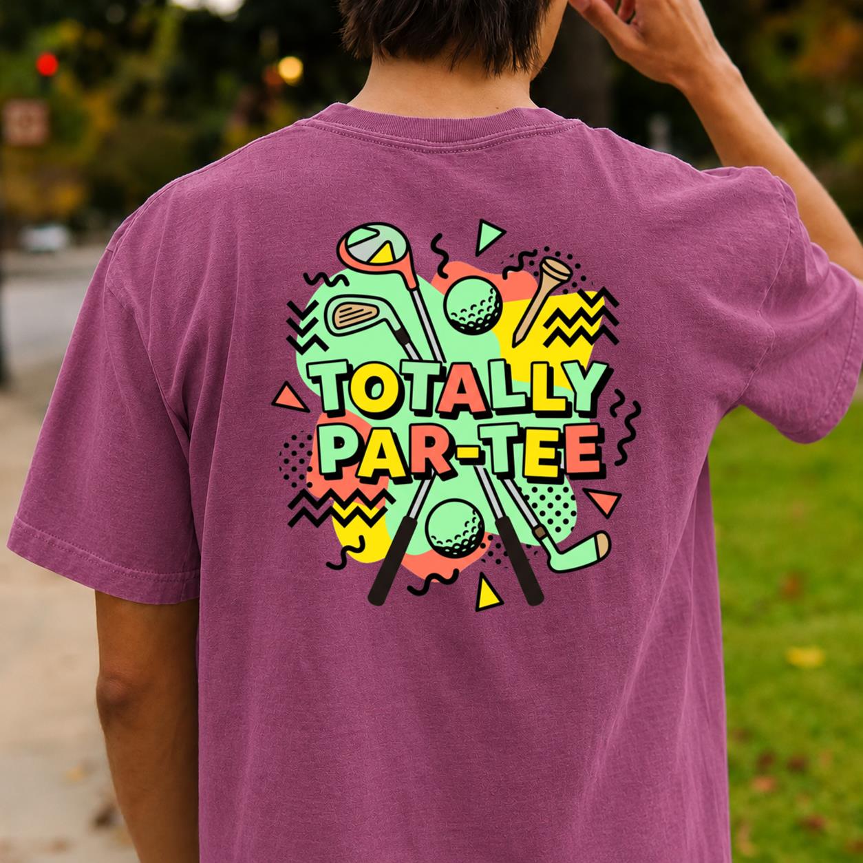 Totally Par-Tee Golf Tee