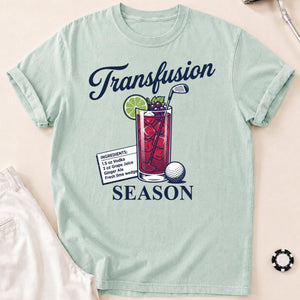 Transfusion Season Golf Tee Color