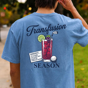 Transfusion Season Golf Tee Color