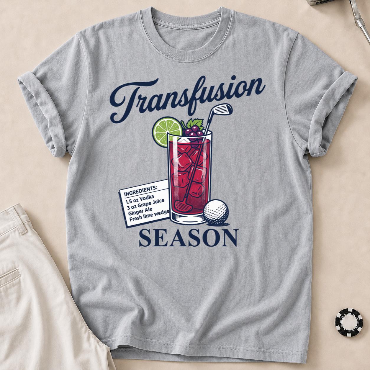 Transfusion Season Golf Tee Color