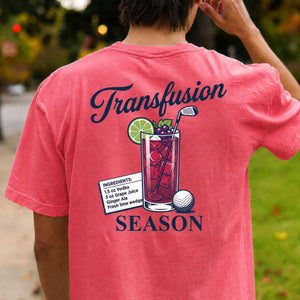 Transfusion Season Golf Tee Color