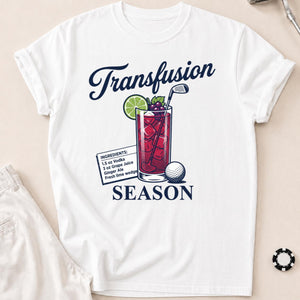 Transfusion Season Golf Tee Color