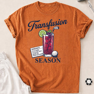Transfusion Season Golf Tee Color