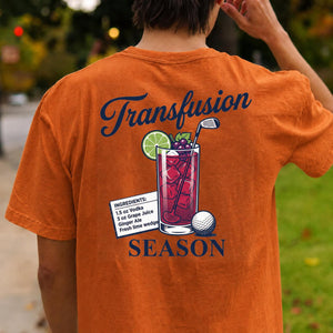 Transfusion Season Golf Tee Color