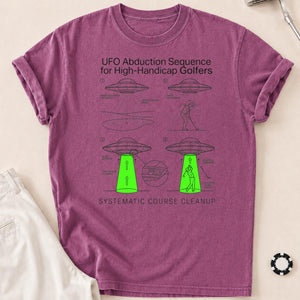 UFO Abduction Sequence For High-Handicap Golfers Golf Tee