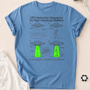 UFO Abduction Sequence For High-Handicap Golfers Golf Tee