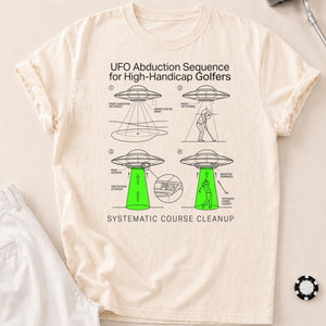 UFO Abduction Sequence For High-Handicap Golfers Golf Tee