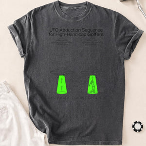 UFO Abduction Sequence For High-Handicap Golfers Golf Tee