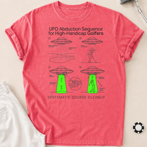 UFO Abduction Sequence For High-Handicap Golfers Golf Tee