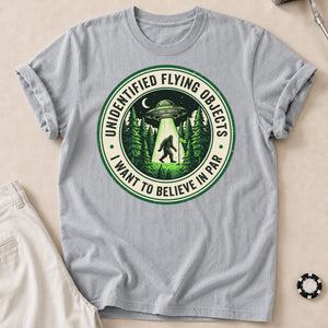 Unidentified Flying Objects I Want To Believe In Par Golf Tee