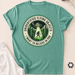 Unidentified Flying Objects I Want To Believe In Par Golf Tee