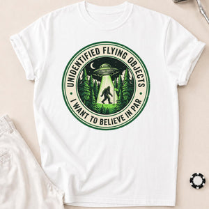 Unidentified Flying Objects I Want To Believe In Par Golf Tee