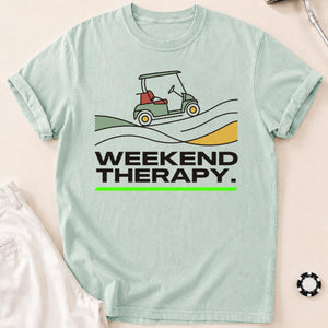 Weekend Therapy Golf Cart Tee