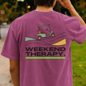 Weekend Therapy Golf Cart Tee