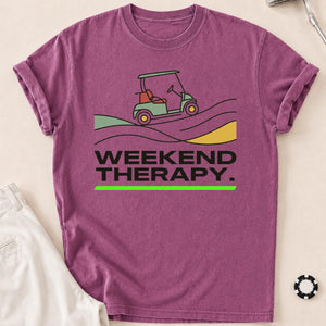 Weekend Therapy Golf Cart Tee