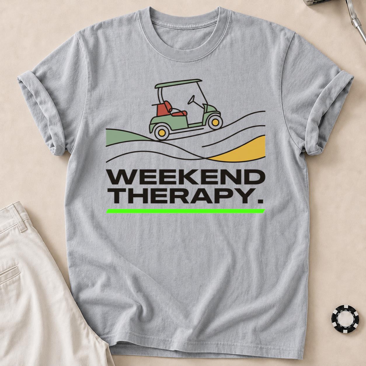 Weekend Therapy Golf Cart Tee
