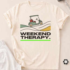 Weekend Therapy Golf Cart Tee