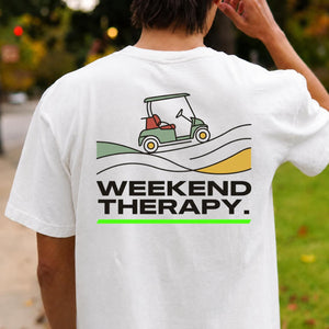 Weekend Therapy Golf Cart Tee