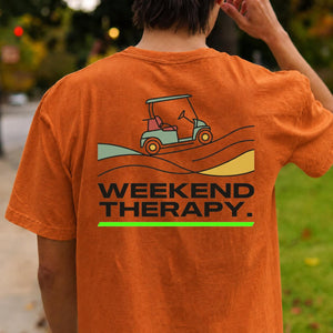 Weekend Therapy Golf Cart Tee