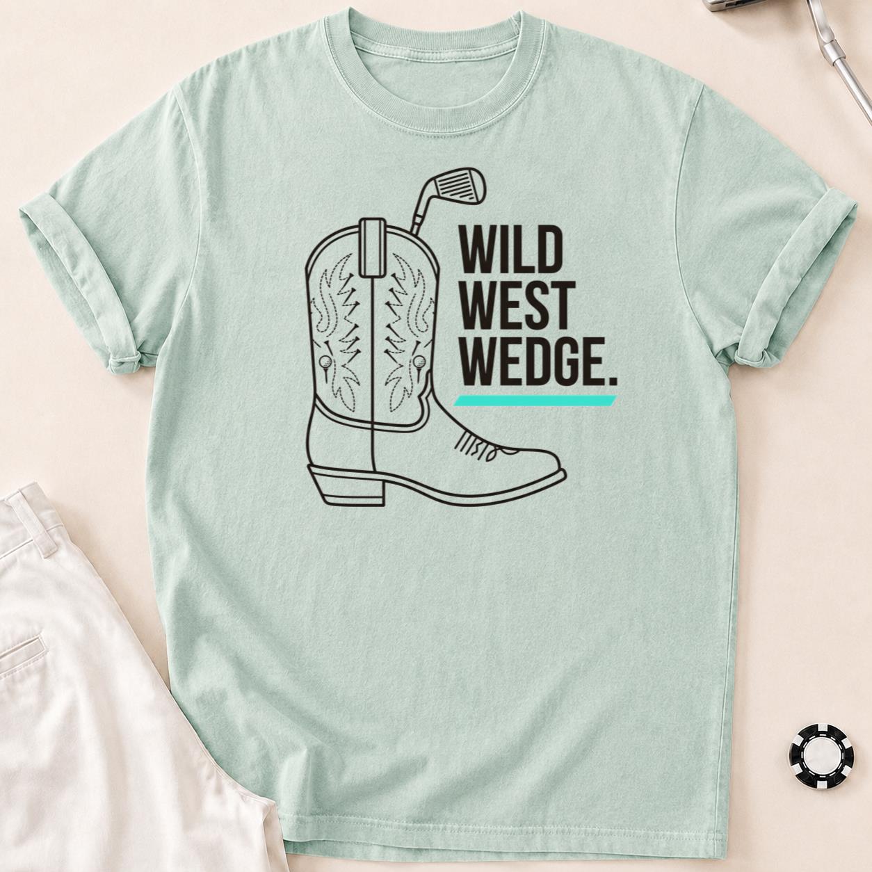 Wild West Wedge Golf Tee