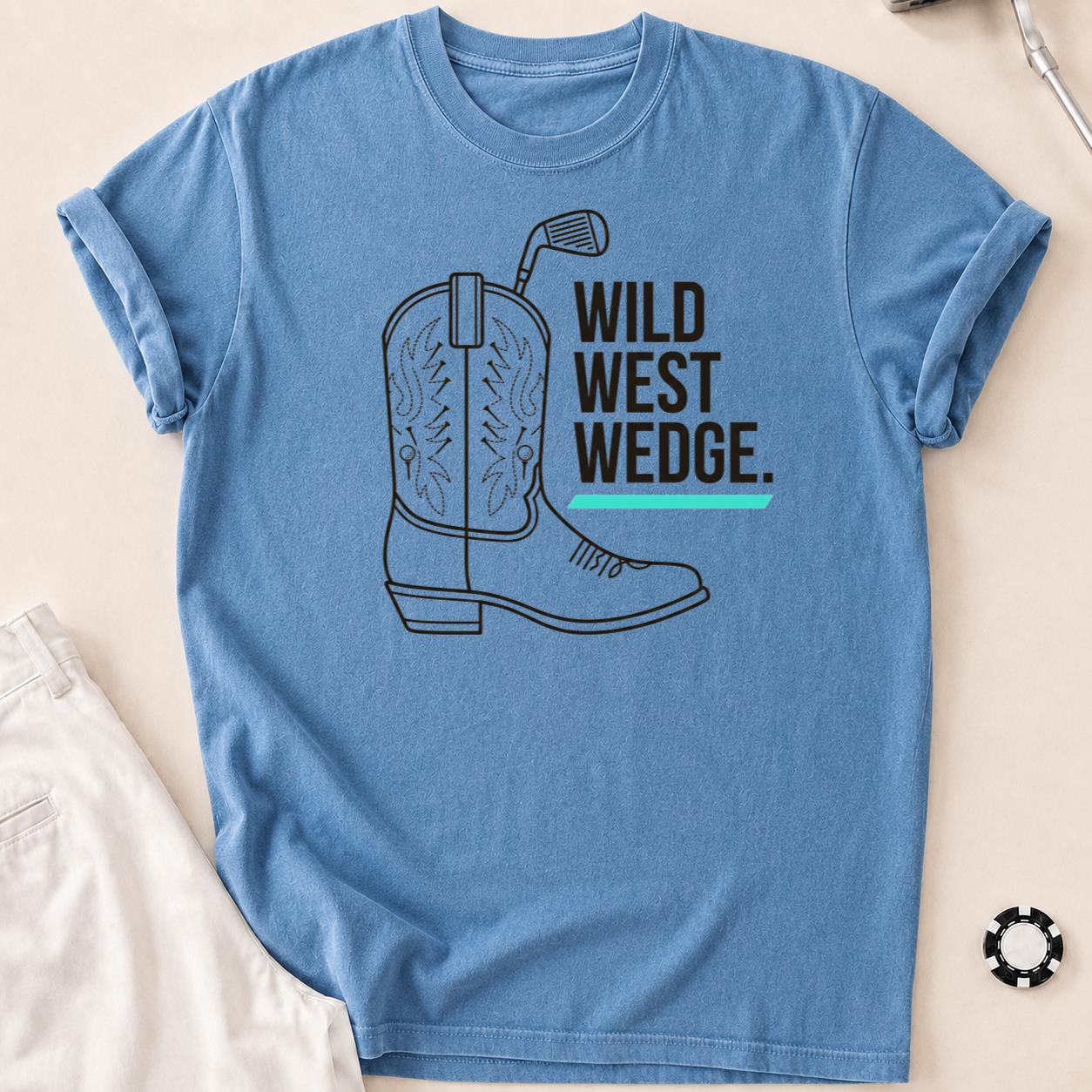 Wild West Wedge Golf Tee