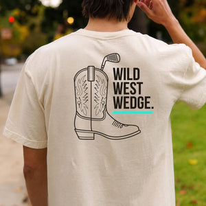 Wild West Wedge Golf Tee