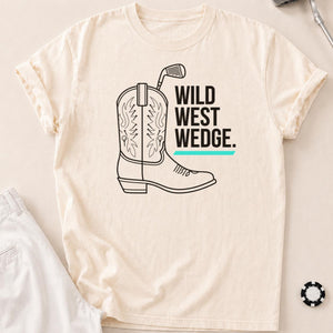 Wild West Wedge Golf Tee