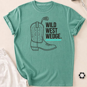Wild West Wedge Golf Tee