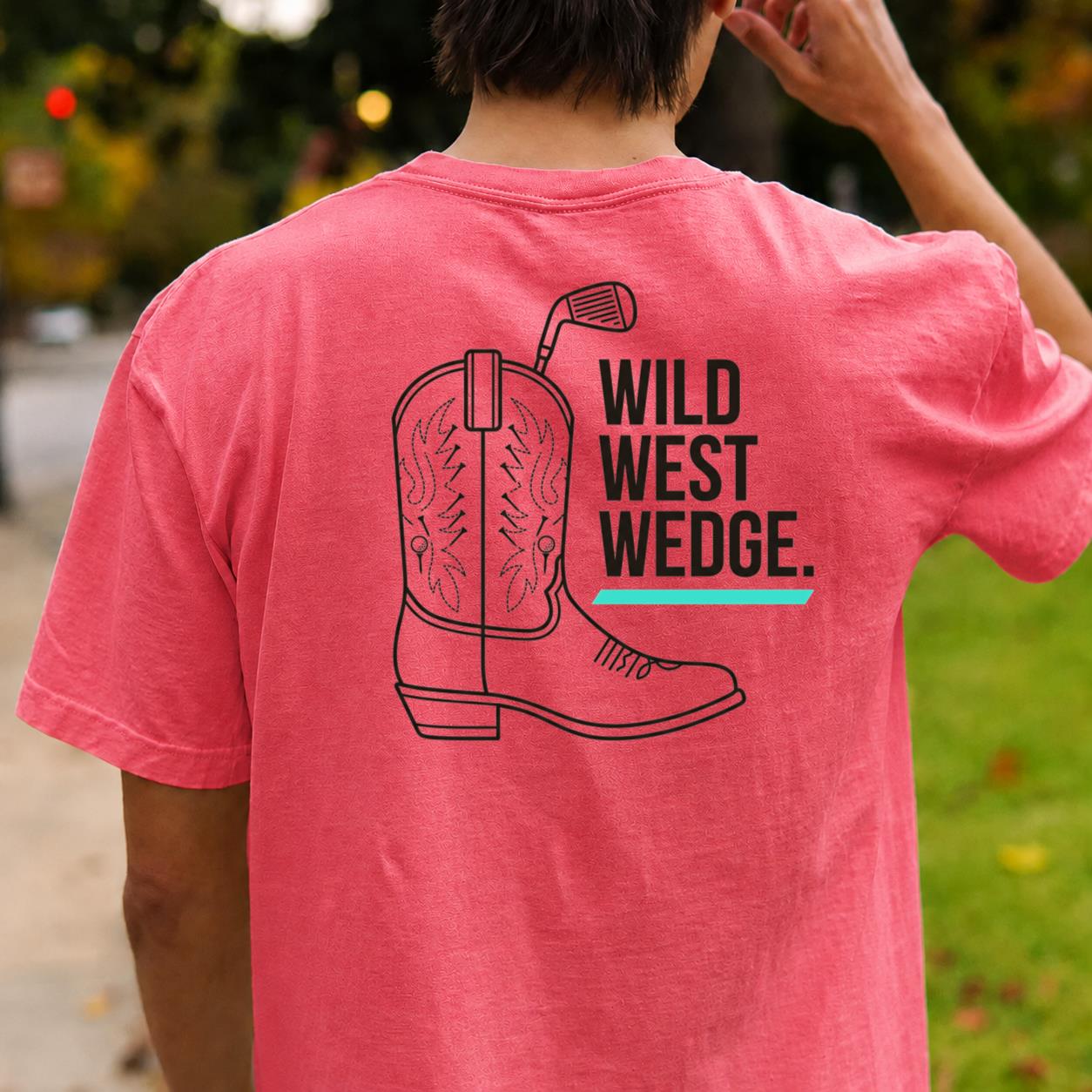 Wild West Wedge Golf Tee