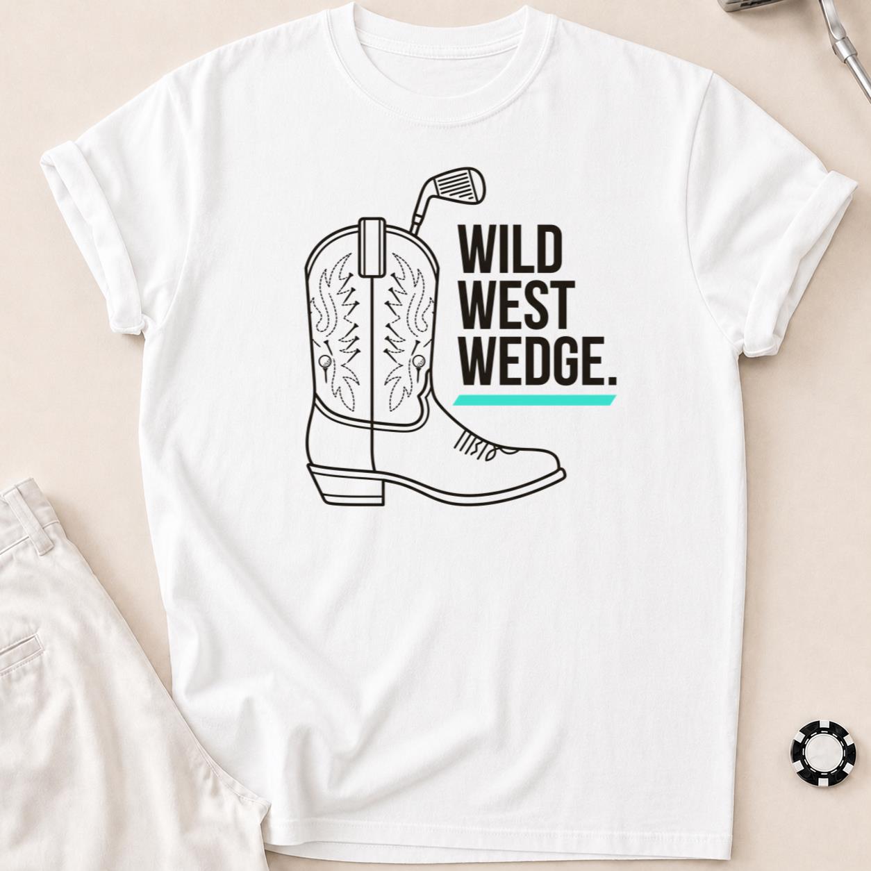 Wild West Wedge Golf Tee