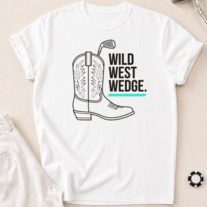 Wild West Wedge Golf Tee