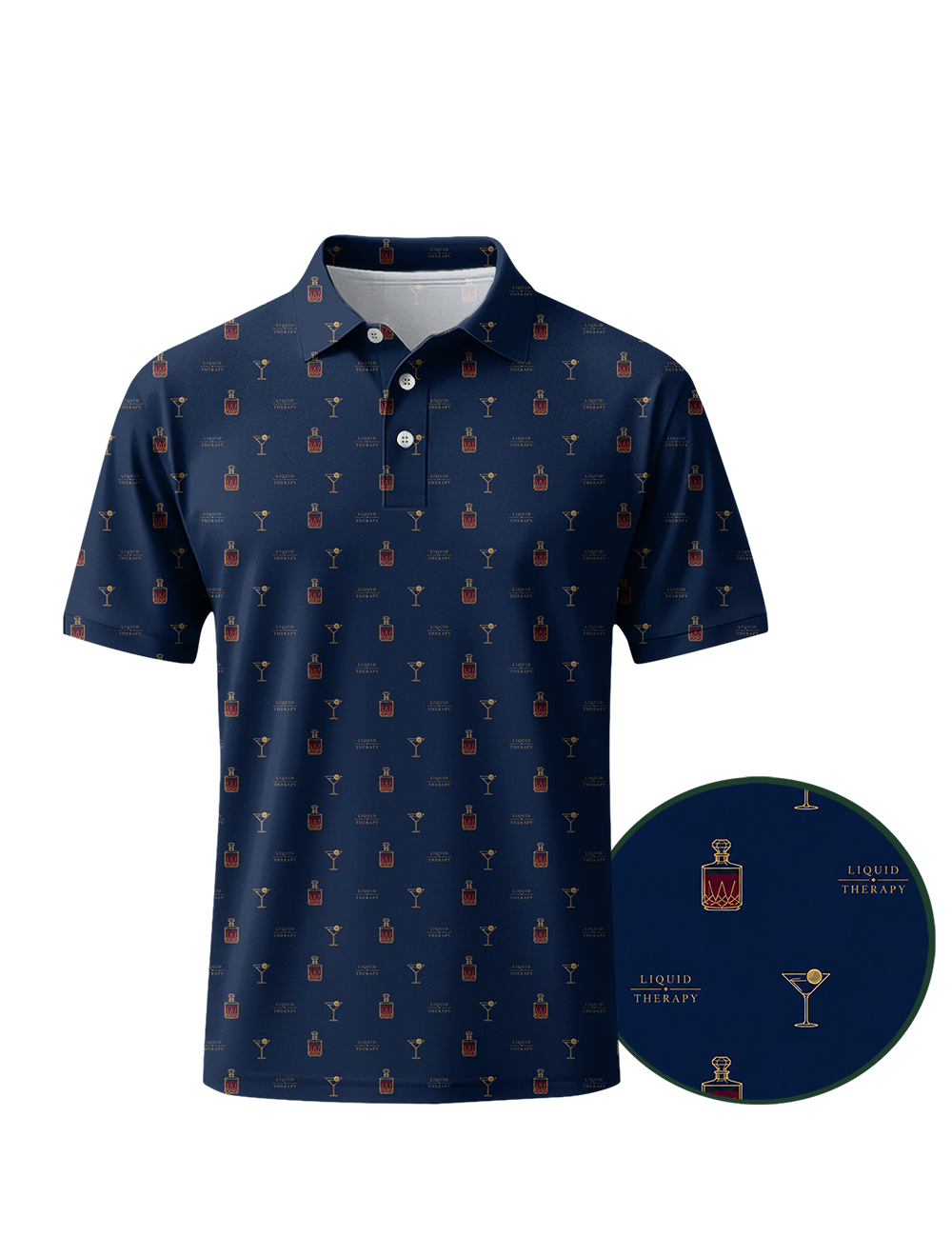 Liquid Therapy Golf Polo