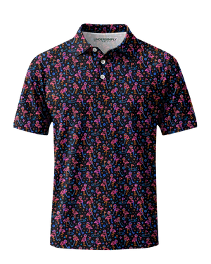 Flamingle Golf Polo