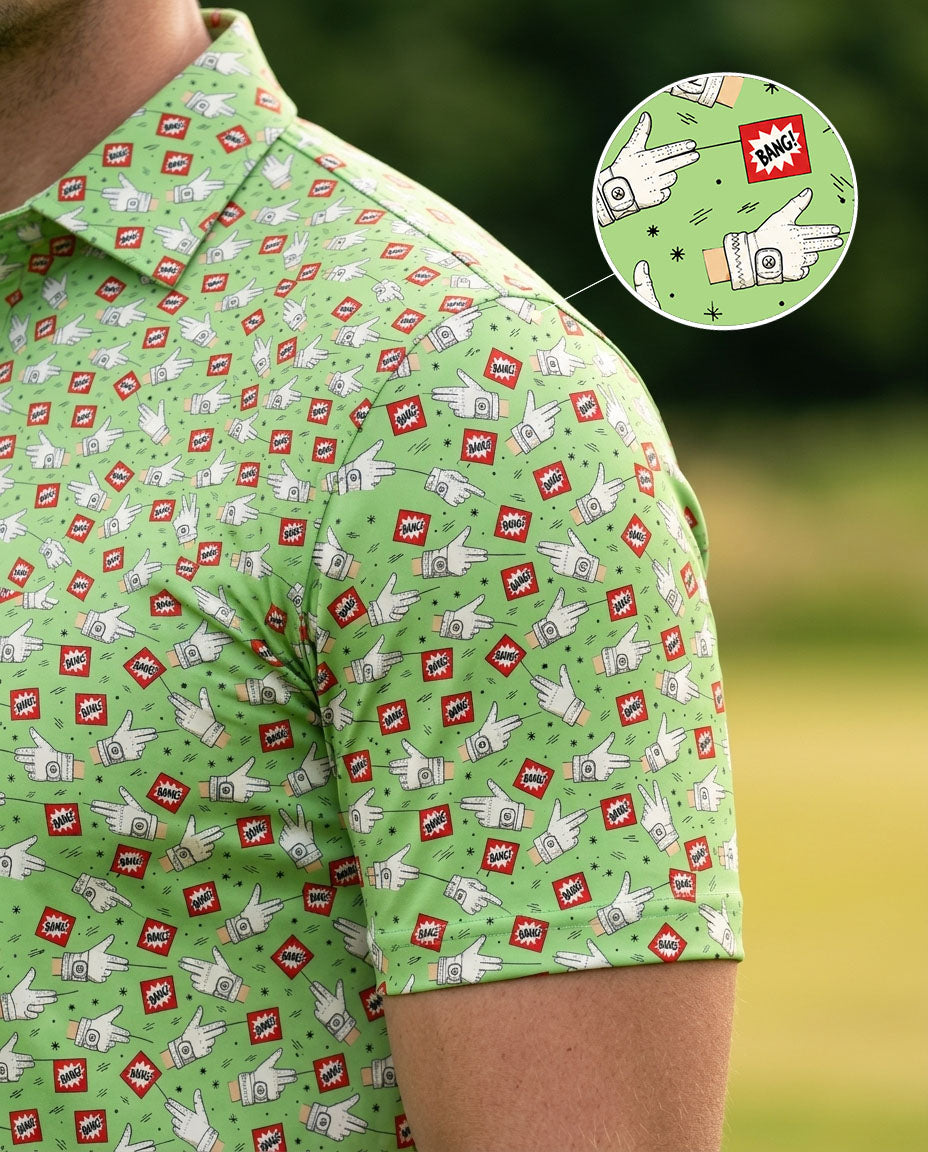 Finger Bang Golf Polo