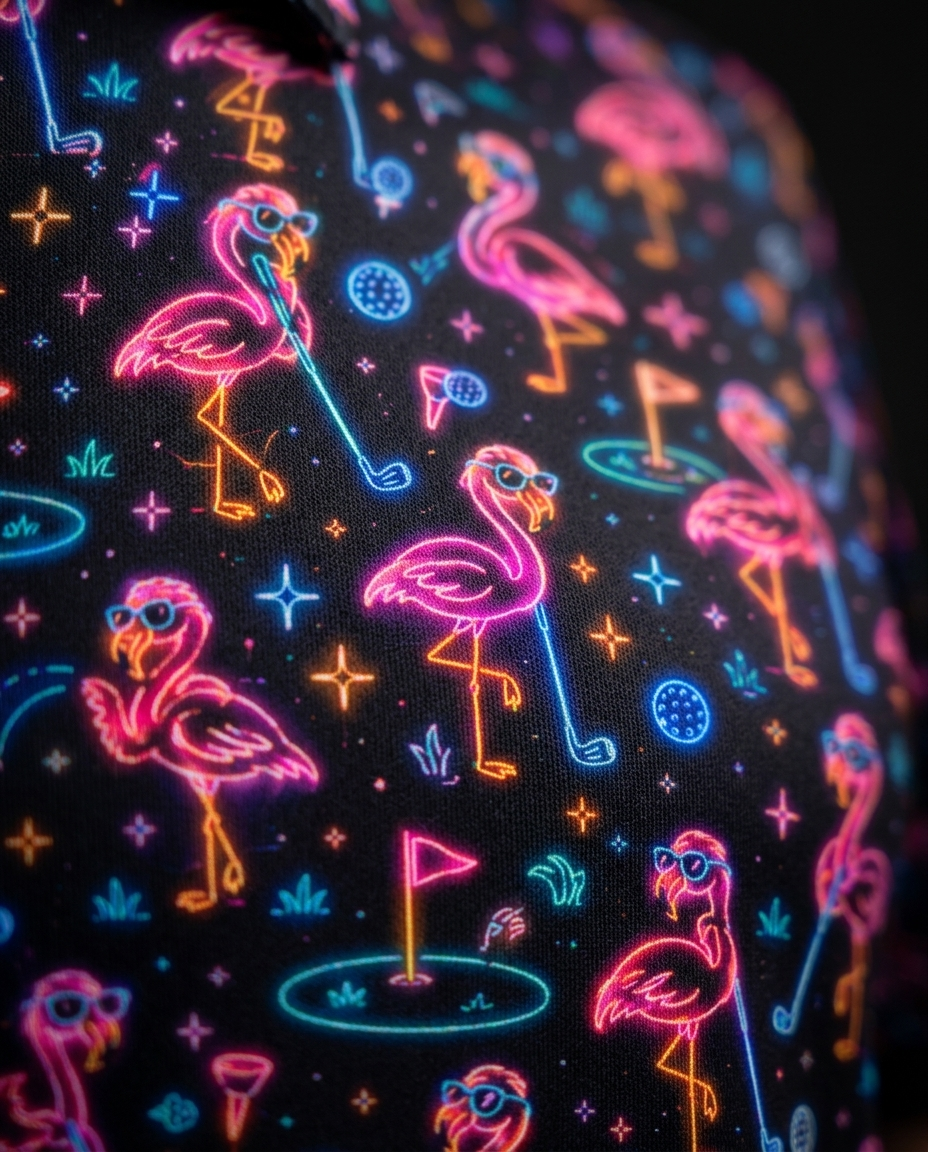 Flamingle Golf Polo