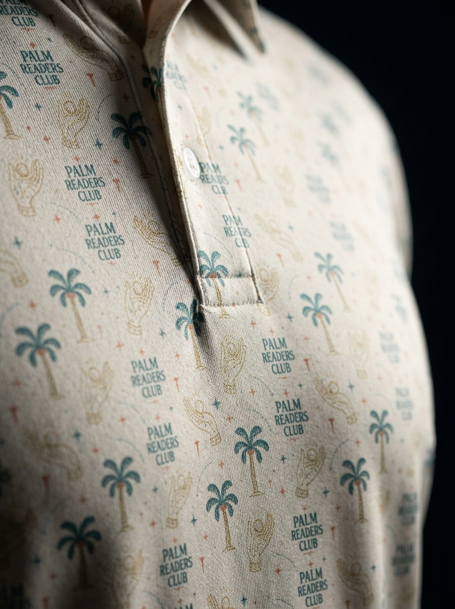 Palm Readers Club Golf Polo