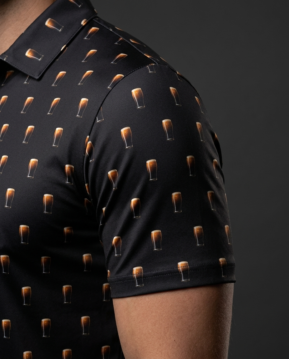 Split The G Golf Polo