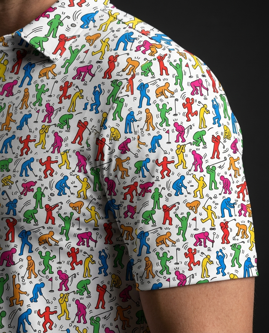 The Fairway Wiggle Polo