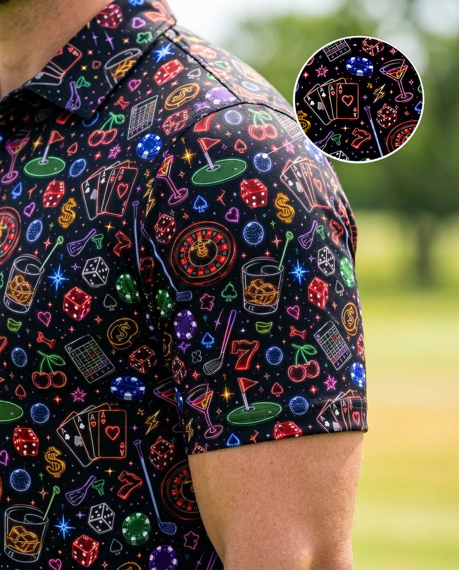 Vegas Nights Golf Polo