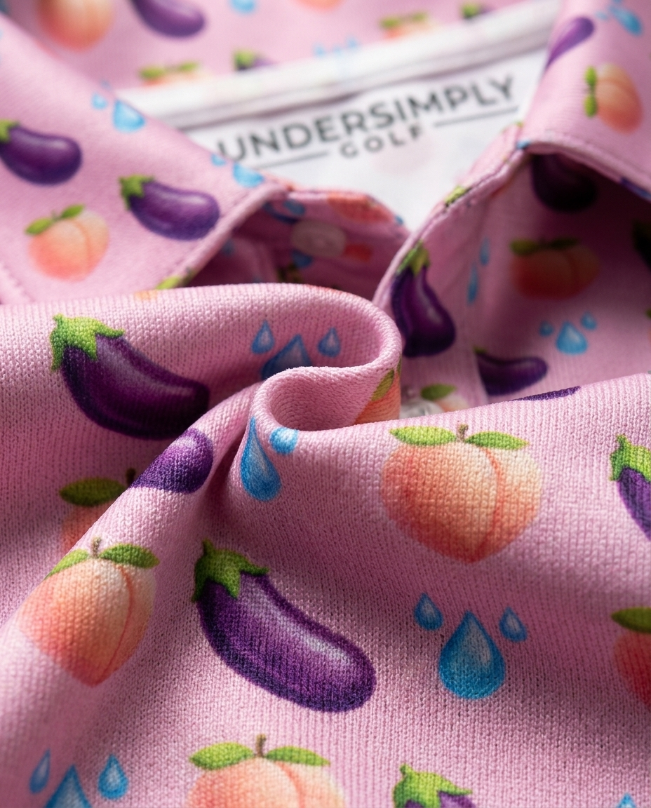 The Pink Orchard Polo Golf Polo