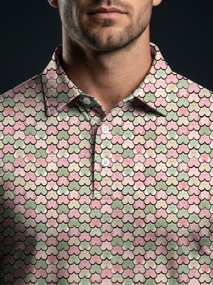 The Pastel Canopy Polo Golf Polo